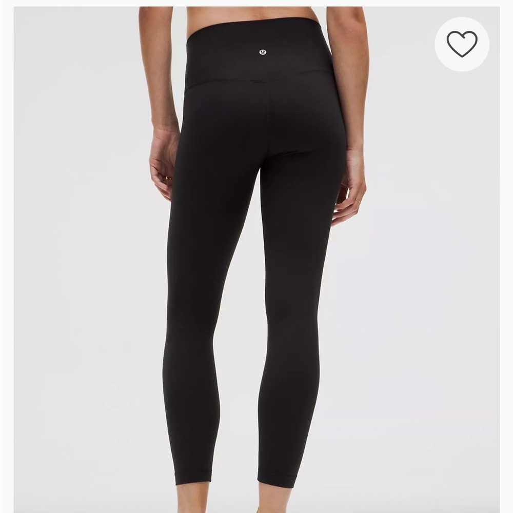 Size 4 black lululemon leggings 29” inseam